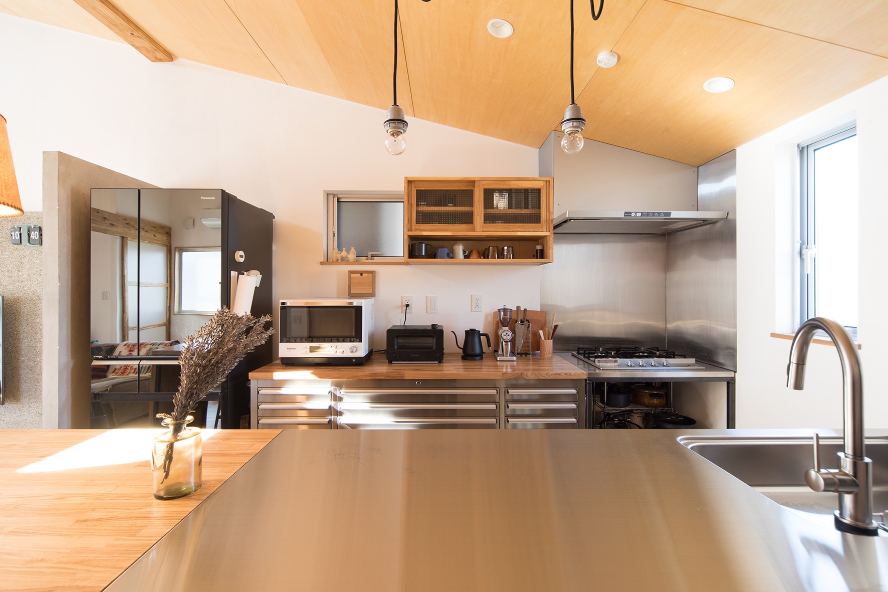 内と外がつながる家