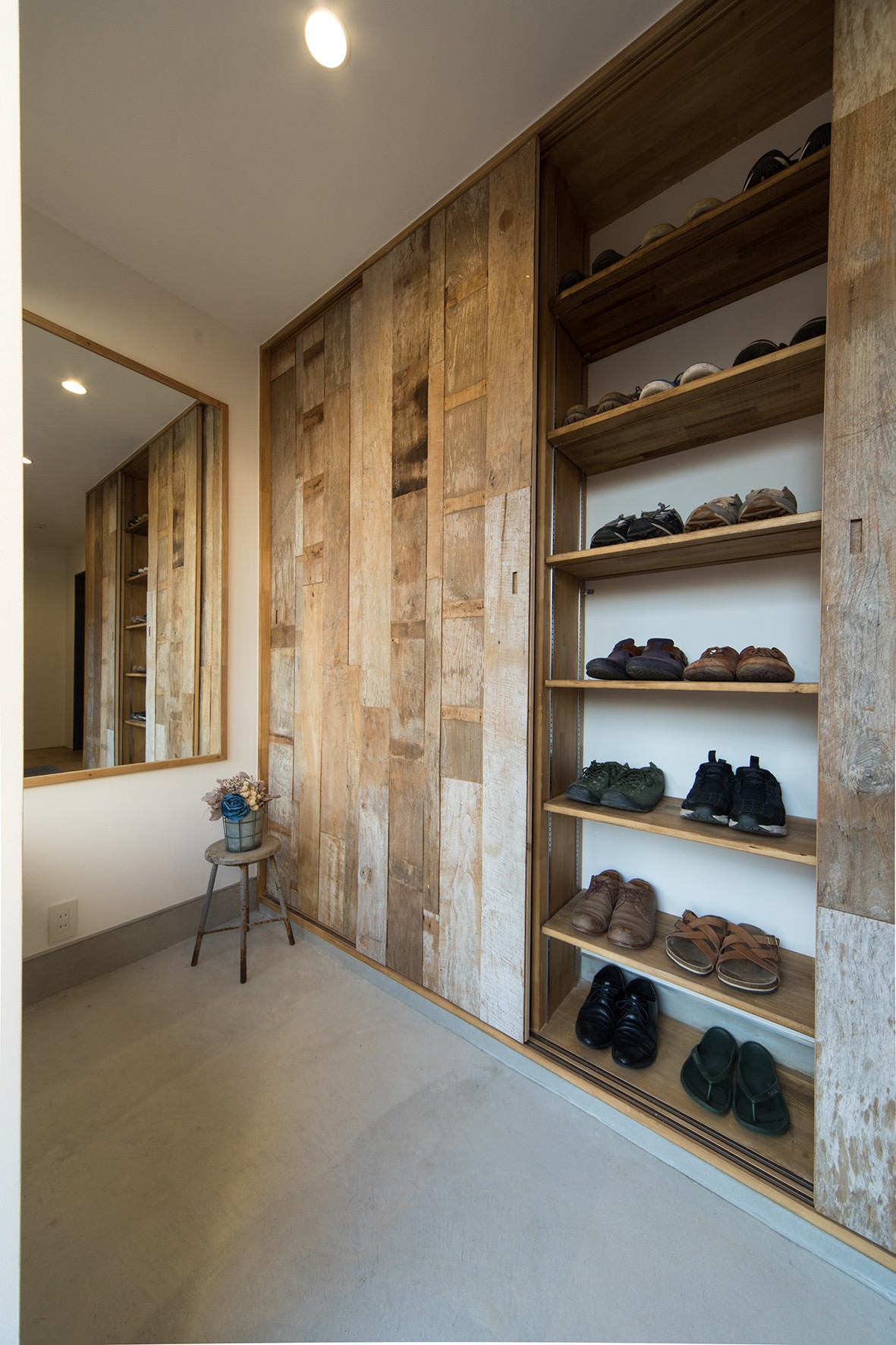 内と外がつながる家