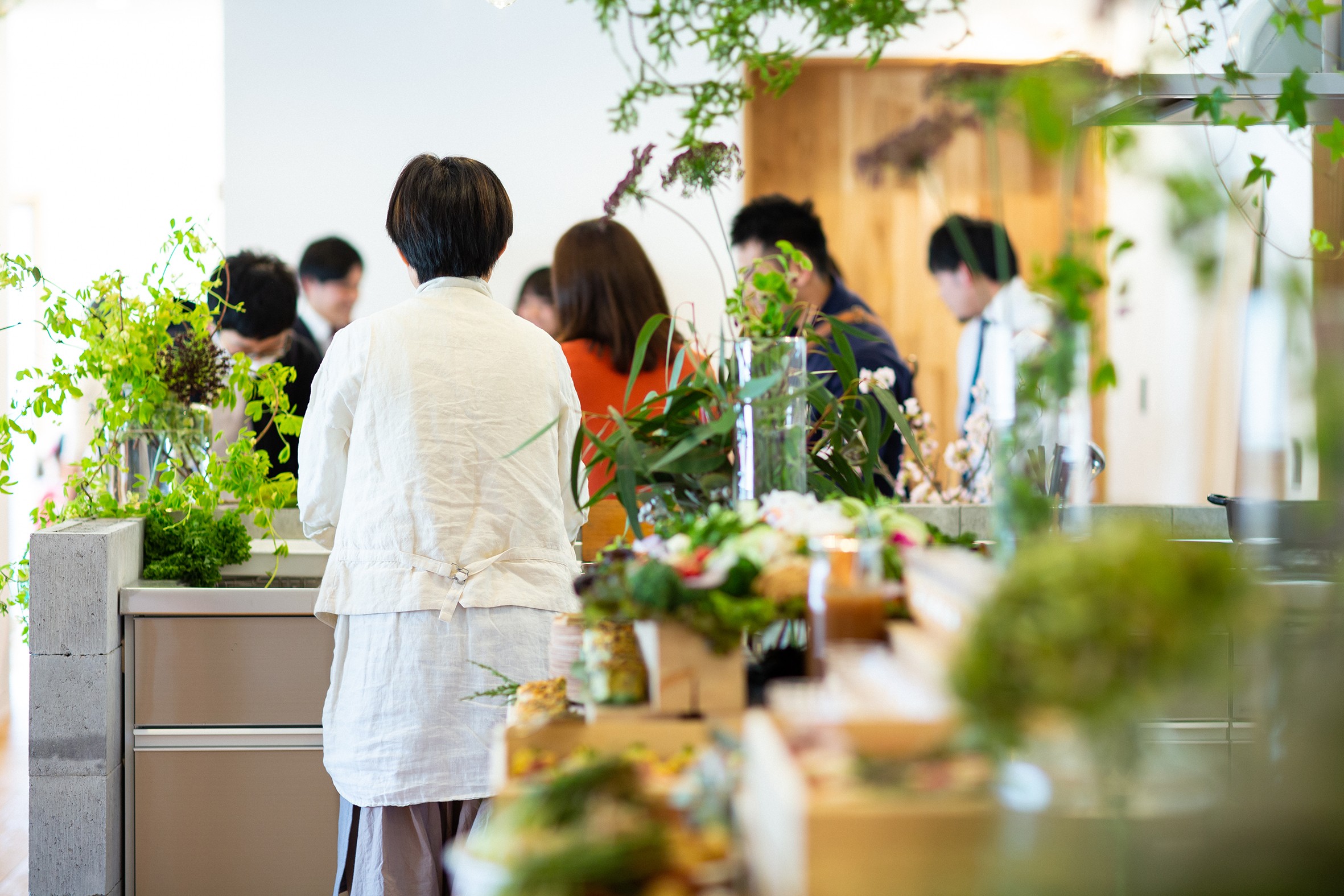 モデルルームを兼ねた家