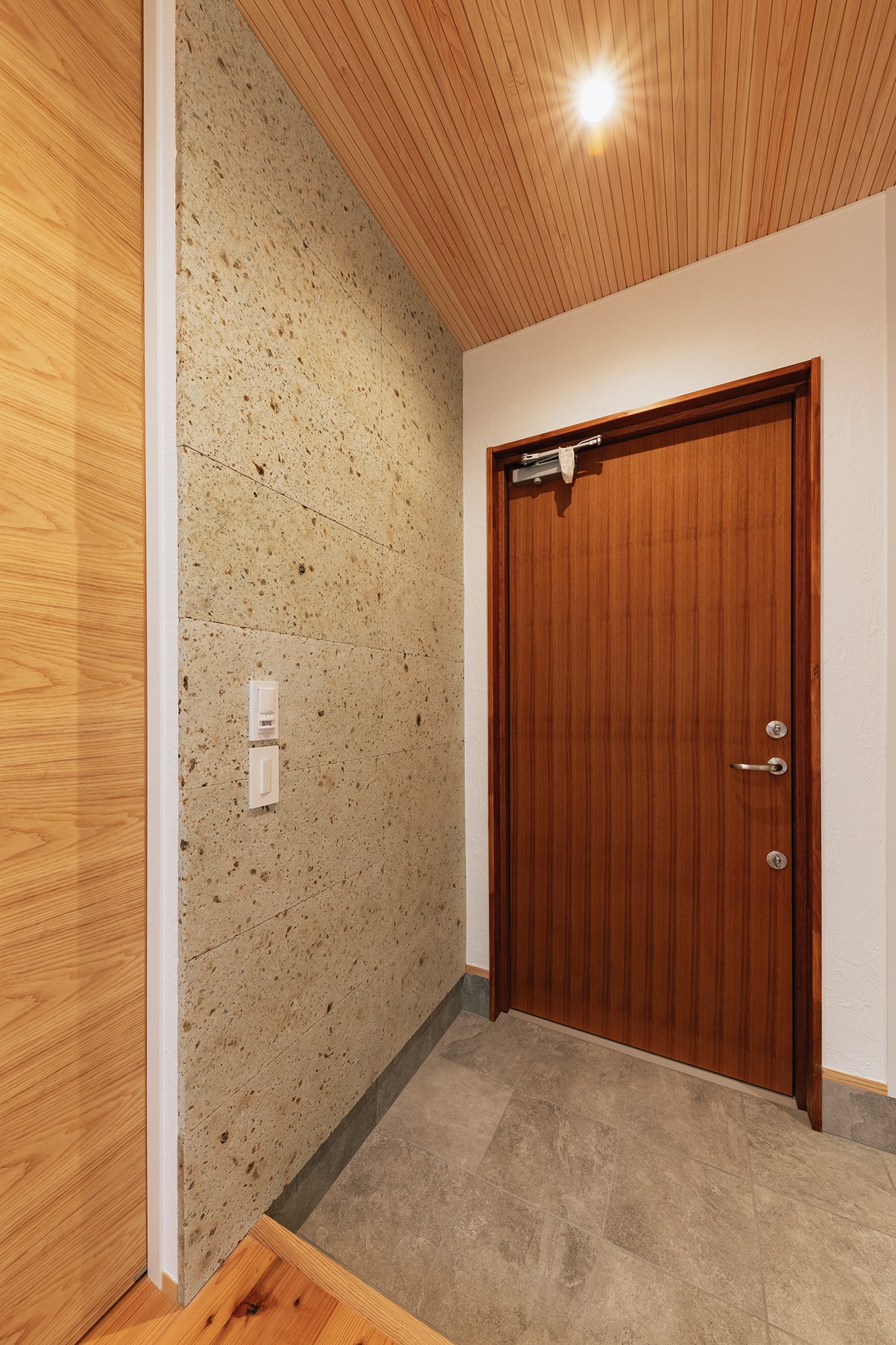 天龍焼杉の大屋根の家